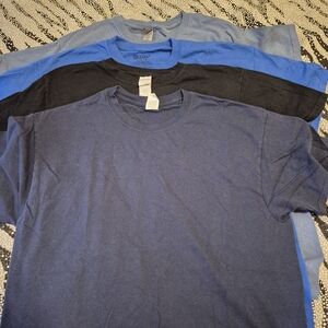 Men's Classic T-Shirt Pack - Blue and Black